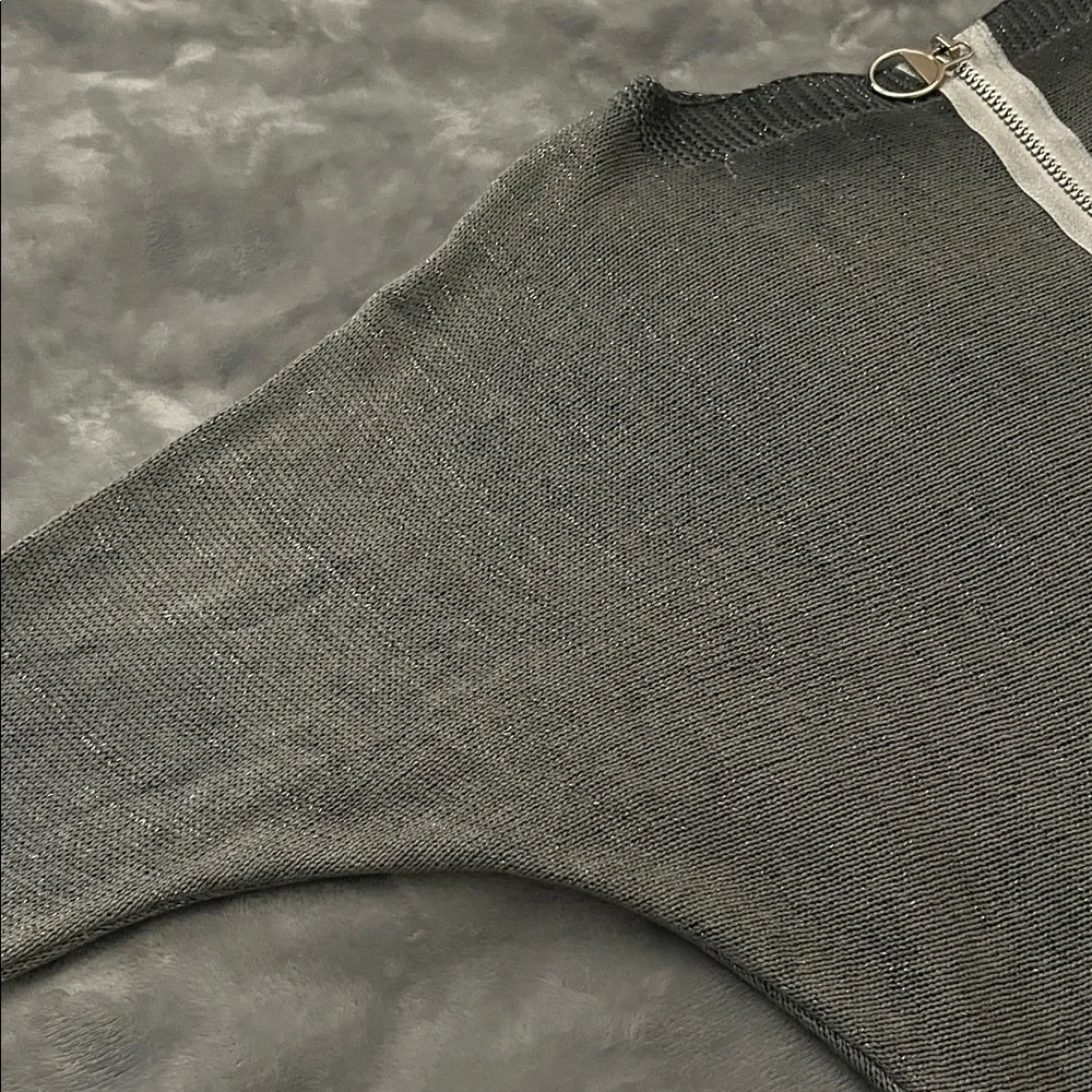 GiGi Moda Chic Gray Women's long sleeve Cardigan - Picture 10 of 11
